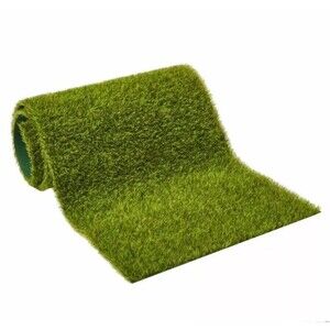 Holiday Time Christmas Village Accessory - Green Lawn/Grass Display Mat, 6"x 20"